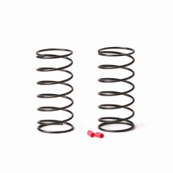 1/10 Front Shock Spring-Red (2pcs)0.063kg/mm For Type R 1/10 Front Shock Spring-Red (2pcs)0.063kg/mm For Type R