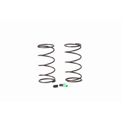 1/10 Front Shock Spring-Green/Black (2pcs)0.090kg/mm For Type R 1/10 Front Shock Spring-Green/Black (2pcs)0.090kg/mm For Type R