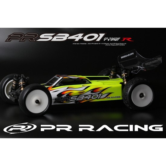 2023 PR SB401-R 1/10th Electric 4wd Off Road Buggy Kit (Center Slipper/Diff Version)