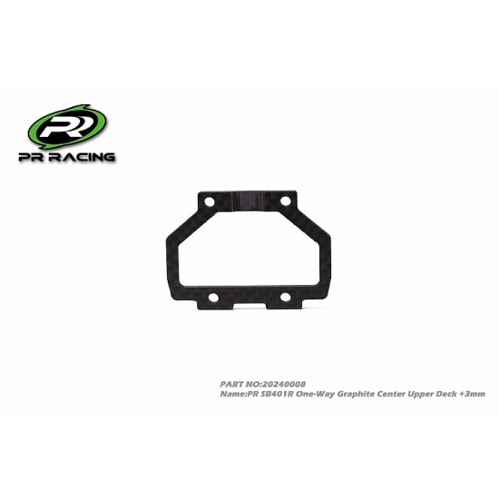 SB401R One-Way Graphite Center Upper Deck +3mm (1)
