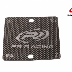 PR Racing Carbon Fibre Camber Gauge PR Racing Carbon Fibre Camber Gauge
