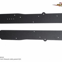 SCT10 4x4 Chassis side panel R/L (2)
