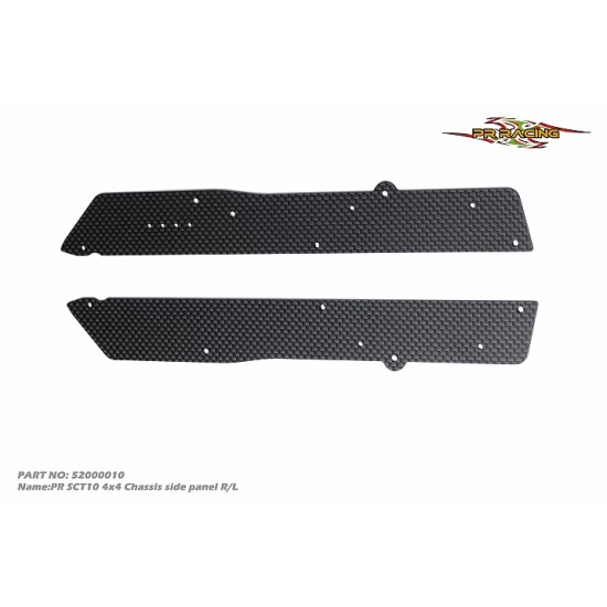 SCT10 4x4 Chassis side panel R/L (2)