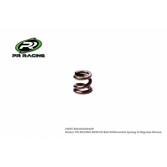 SB401R Ball Differential Spring 8.0kg/mm Brown (1)