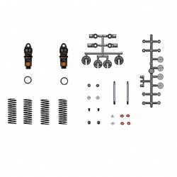 Rear Shock AbsorberV3 TYPE R Set-35.45mm-0.8p  (2pcs)