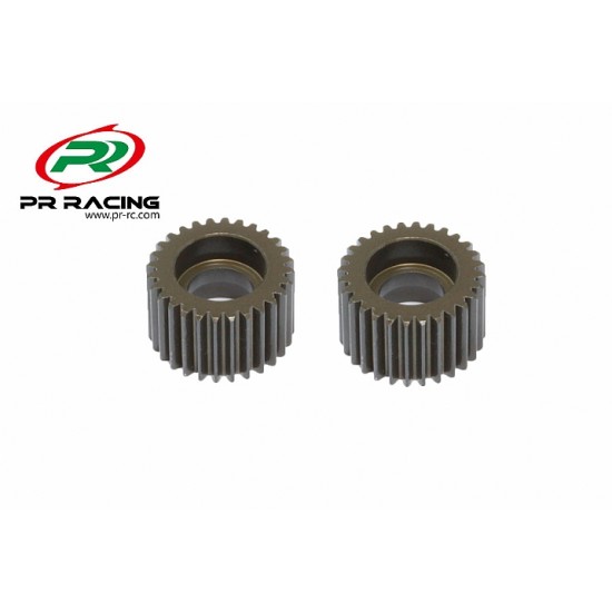 PR Racing S1 Aluminum Idler Gear (28T) (2)