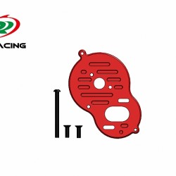 CNC Option Motor Plate 3mm  (Red) CNC Option Motor Plate 3mm  (Red)