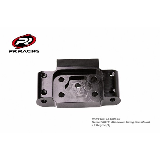 PRB10  Alu Lower Swing Arm Mount +3 Degree (1)