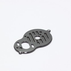 CNC Option Motor Plate 3mm (Black) *1pcs CNC Option Motor Plate 3mm (Black) *1pcs
