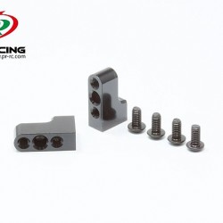 Aluminum Servo Mounts -Black, 1pr. Aluminum Servo Mounts -Black, 1pr.