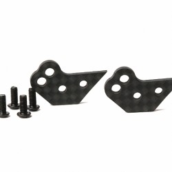S1 Carbon Fiber Pro Steering Plates and Screws (2) S1 Carbon Fiber Pro Steering Plates and Screws (2)