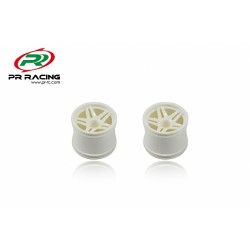 PR ST 1 White Wheel  *2pcs