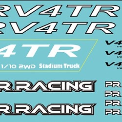 V4TR ST Body, clear with masks V4TR ST Body, clear with masks