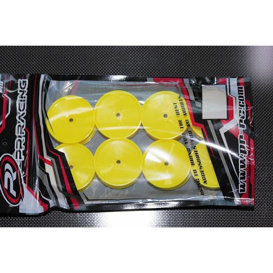 55x38mm 2WD+4WD Rear Wheels 12mm*8pcs(Yellow)For IFMAR