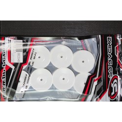 26x38mm 2wd Front Wheel 12mm*8pcs(White)For IFMAR 26x38mm 2wd Front Wheel 12mm*8pcs(White)For IFMAR