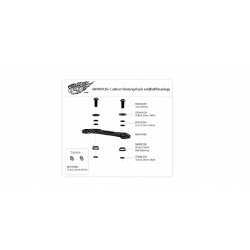 SB401 Ballraced Ackerman Plate