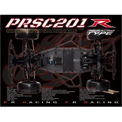 SC201 (Type R) 1/10 Off Road Electric 2WD Short Course Truck Team Kit (Gear Diff Version)