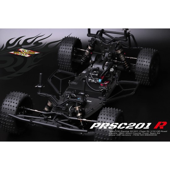 SC201 (Type R) 1/10 Off Road Electric 2WD Short Course Truck Team Kit (Gear Diff Version) (PRE-ORDER) SC201 (Type R) 1/10 Off Road Electric 2WD Short Course Truck Team Kit (Gear Diff Version) (PRE-ORDER)