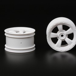 PR S1RM 10th Rear Wheels (White) PR S1RM 10th Rear Wheels (White)