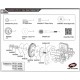 PR S1  Spur Gear Slipper Set 