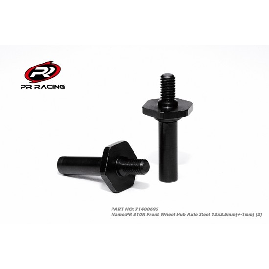 PRS1V4 Front Wheel Hub Axle 12x3.5mm+-1mm, Steel