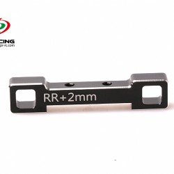 S1V3 FM Alum. CNC +2mm "Narrow RR" Suspension Block Low RC  S1V3 FM Alum. CNC +2mm "Narrow RR" Suspension Block Low RC
