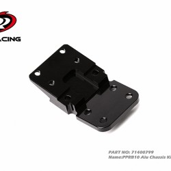 PRB10 Alu  Chassis Kick Up Plate A (1)