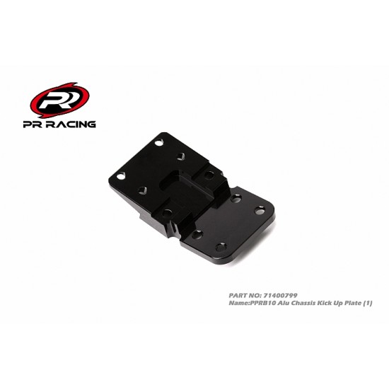 PRB10 Alu  Chassis Kick Up Plate A (1)