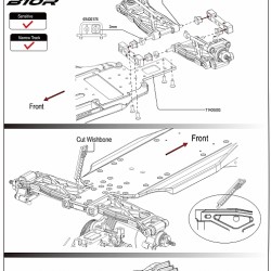PR B10 Aluminum Chassis -5mm (3mm thick) PR B10 Aluminum Chassis -5mm (3mm thick)