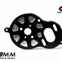 PR S1 V3(MM) Motor Plate, Machined Black Anno. PR S1 V3(MM) Motor Plate, Machined Black Anno.