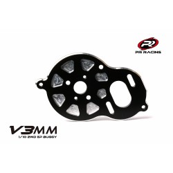 PR S1 V3(MM) Motor Plate, Machined Black Anno.