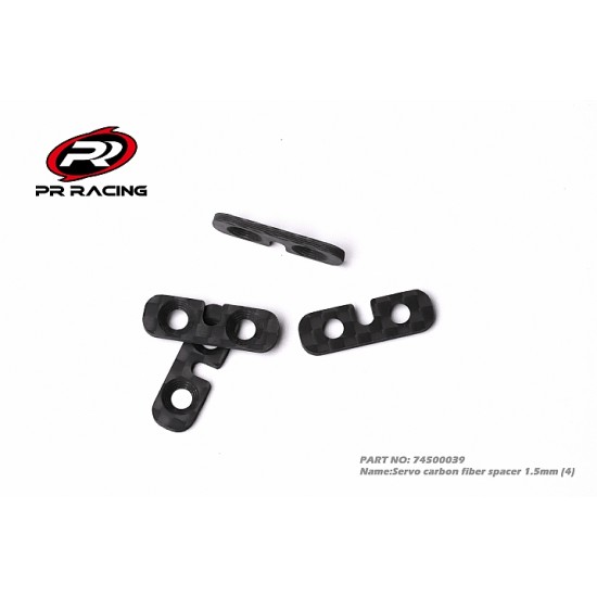 Servo carbon fiber spacer 1.5mm (4)