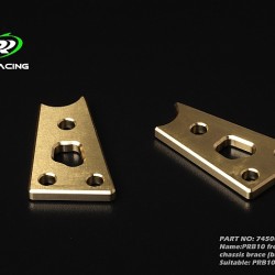 PRB10 front side chassis brace (bronze 2.5mm) 5.7g (2) PRB10 front side chassis brace (bronze 2.5mm) 5.7g (2)