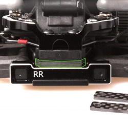 Narrow S1V3FM Carbon Fiber RR "Top" hanger spacer 1.5mm  Narrow S1V3FM Carbon Fiber RR "Top" hanger spacer 1.5mm