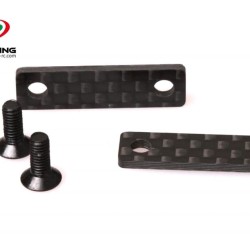 Narrow S1V3FM Carbon Fiber RR "Bottom" hanger spacer 1.5mm  Narrow S1V3FM Carbon Fiber RR "Bottom" hanger spacer 1.5mm