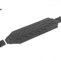 Chassis, Front Alum. Kick-Up- Black Chassis, Front Alum. Kick-Up- Black