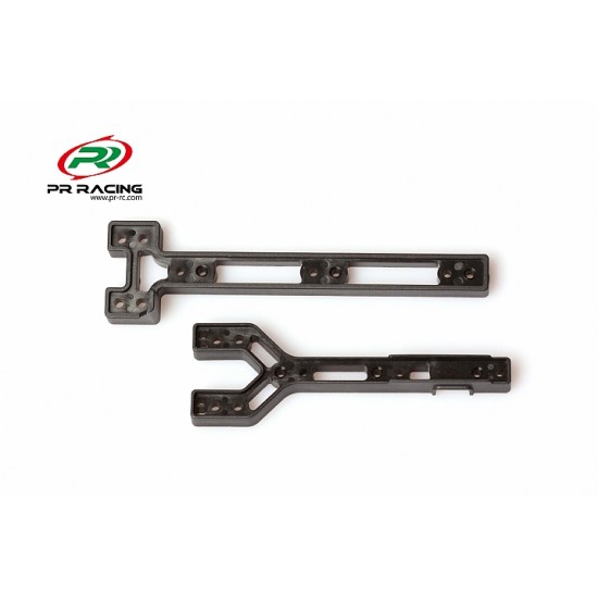 PR SB401-R chassis reinforcement rib front + back *1pcs