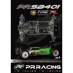 2026 PR SB401-R 1/10th Electric 4wd Off Road Buggy Kit, Carpet Edition "PRE-ORDER"