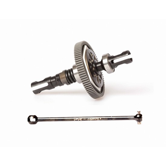 PR SB401-R Slipper Clutch Set +CVD Center Driveshaft 78mm (1)