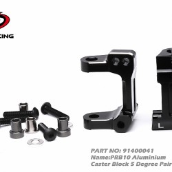 B10 Aluminium Caster Block 5 Degree Pair (R.L) (1pr) B10 Aluminium Caster Block 5 Degree Pair (R.L) (1pr)