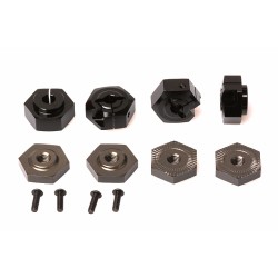 17mm Aluminum Clamping Wheel Hex 8.0mm +Nut (4) 17mm Aluminum Clamping Wheel Hex 8.0mm +Nut (4)