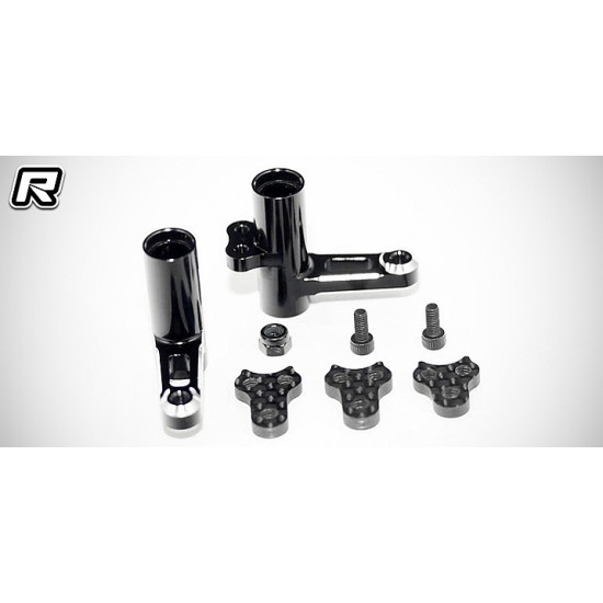 CNC Aluminium Steering Linkage Set, 1/10th 2w/4w kits