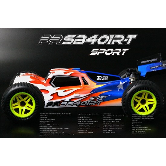 PR SB401R-T SPORT 1/10 Electric 4WD Off-Road Stadium Truck / Truggy,  PRR77500406 by PR Racing