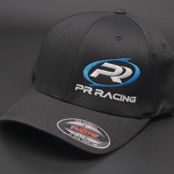 PR Racing FlexFit 6277, Light Blue Logo, Large/X-Large PR Racing FlexFit 6277, Light Blue Logo, Large/X-Large