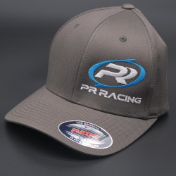 PR Racing FlexFit 6277, Light Blue Logo, Large/X-Large PR Racing FlexFit 6277, Light Blue Logo, Large/X-Large