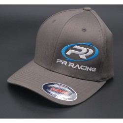 PR Racing FlexFit 6277, Light Blue Logo, Large/X-Large PR Racing FlexFit 6277, Light Blue Logo, Large/X-Large