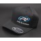 PR Racing FlexFit 110 Trucker Snapback, Light Blue Logo PR Racing FlexFit 110 Trucker Snapback, Light Blue Logo